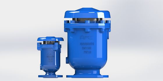 শিল্প তরল সিস্টেমের জন্য ট্রিপল ফাংশন সহ 50-300 মিমি নমনীয় আয়রন সংমিশ্রণ বায়ু রিলিজ ভালভ