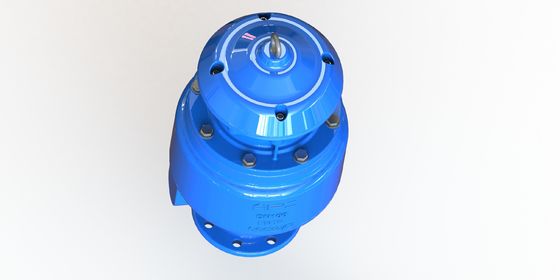 DN50-DN200 নিকাশী সিস্টেমের জন্য ফ্ল্যাঞ্জ/থ্রেড সংযোগ সহ নমনীয় লোহার নিকাশী বায়ু মুক্তির ভালভ