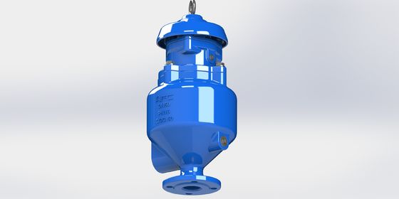 পয়ঃনিষ্কাশন এবং জল সরবরাহ ব্যবস্থার জন্য PN10-PN40 চাপ রেটিং সহ নমনীয় আয়রন স্যুয়েজ এয়ার রিলিজ ভালভ DN50-DN200