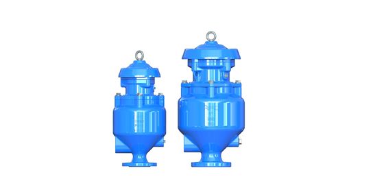 নমনীয় লোহার নিকাশী বায়ু রিলিজ ভালভ DN50-DN200 ≤80°C তাপমাত্রা প্রতিরোধের সঙ্গে নিকাশী সিস্টেমের জন্য