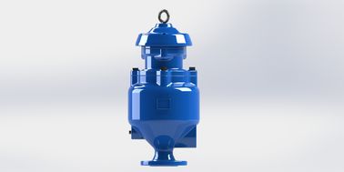 400mm PN10 নমনীয় লোহা ঢেউ মুক্ত বায়ু রিলিজ ভালভ