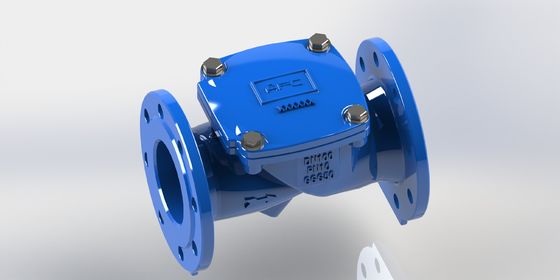 PN16 সুইং ফ্লেক্স চেক ভালভ, EPDM সিল উপাদান এবং জল ব্যবহারের জন্য ডাকটাইল আয়রন বডি সহ