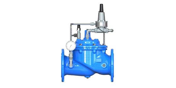 PN25 সর্বোচ্চ চাপ এবং 0-80°C অপারেটিং তাপমাত্রা সহ ডাকটাইল আয়রন প্রেসার সাসটেইনিং ভালভ