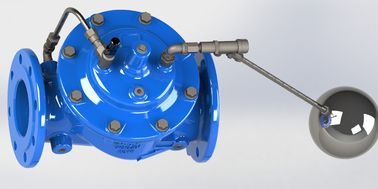 ফ্ল্যাঞ্জ শেষ সংযোগ Modulating Float নিয়ন্ত্রণ ভালভ স্টেইনলেস স্টীল ট্রিম জন্য শিল্প