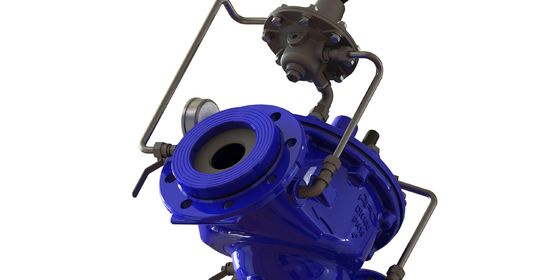 EN1074-5 স্ট্যান্ডার্ড এবং 0-80 ডিগ্রি ফারেনহাইট তাপমাত্রা পরিসীমা সহ হাইড্রোলিকভাবে পরিচালিত প্রবাহ নিয়ন্ত্রণ ভালভ