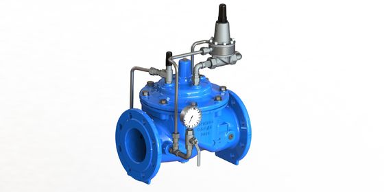 SS304 অভ্যন্তরীণ যন্ত্রাংশ জল নিয়ন্ত্রণ ভালভ EPDM বডি সিট সহ পরিষ্কার জল ব্যবস্থায় চাপ ব্যবস্থাপনার জন্য