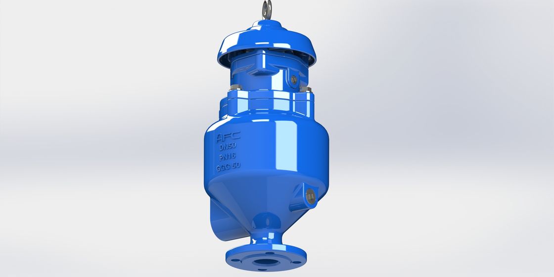 পয়ঃনিষ্কাশন এবং জল সরবরাহ ব্যবস্থার জন্য PN10-PN40 চাপ রেটিং সহ নমনীয় আয়রন স্যুয়েজ এয়ার রিলিজ ভালভ DN50-DN200