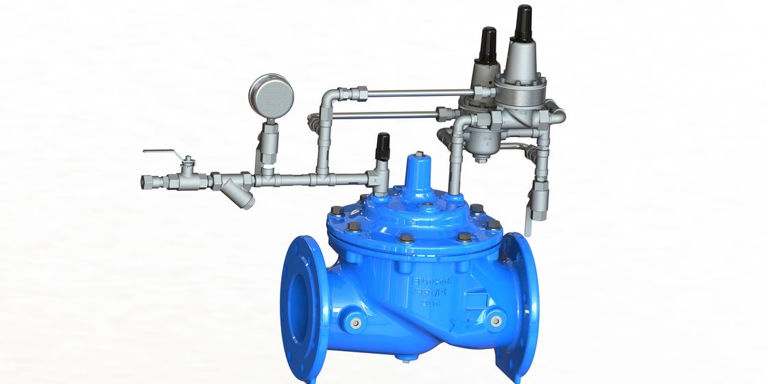 PN16 ওভারেজ অ্যান্টিসিপেশন ভ্যালভ ডকটাইল আয়রন EPDM ফ্ল্যাঞ্জ গ্লোব প্রকার